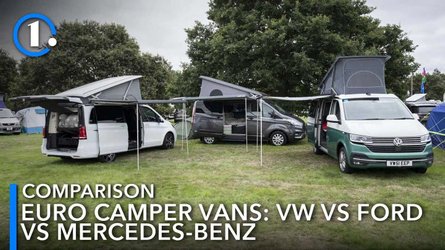 UK: Euro camper van comparison: Mercedes vs Ford vs Volkswagen