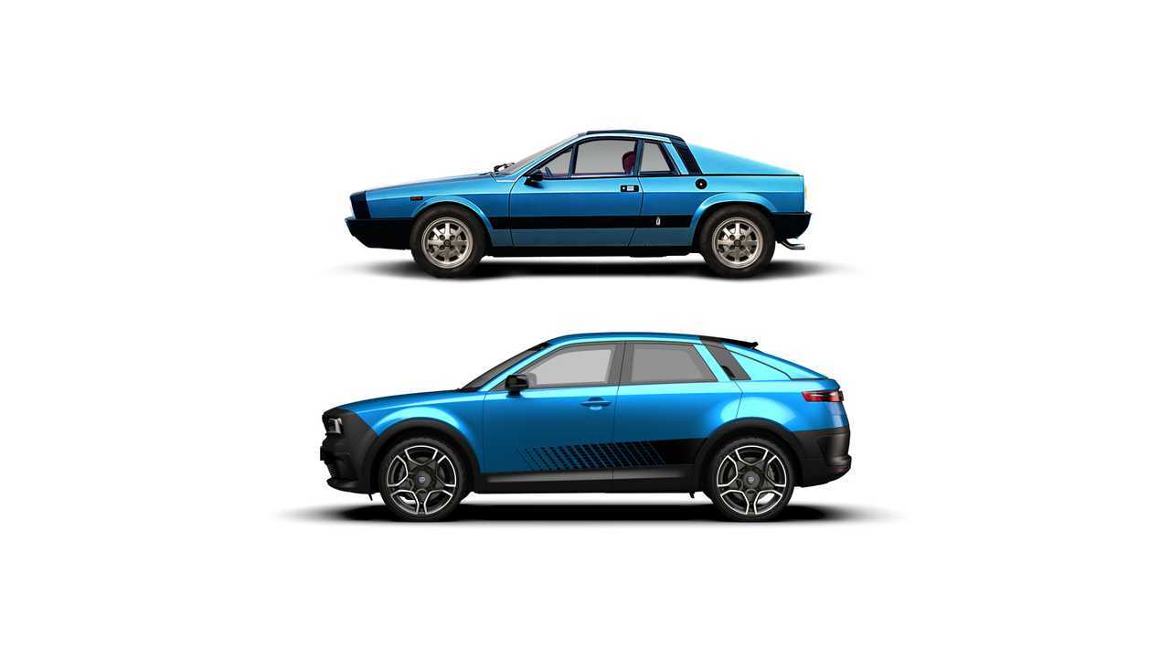 Lancia Montecarlo Neuauflage im Rendering (2021)