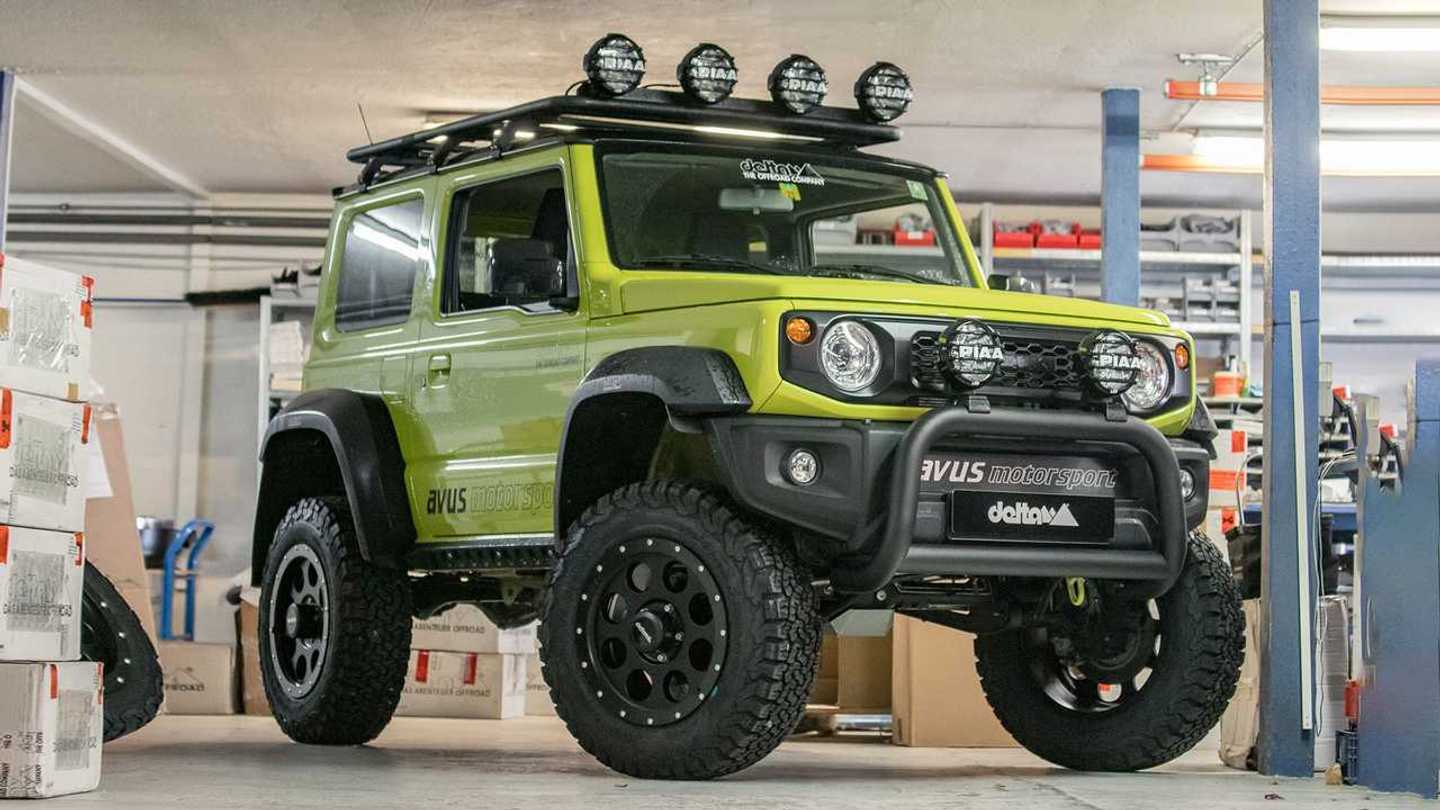 Suzuki Jimny Siap Lahap Medan Off-road Berat dengan Portal Axle