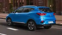 2021 MG ZS EV rear dynamic driving