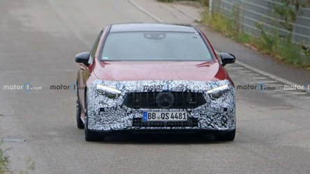 Makyajlı Mercedes-AMG A35 Casus Fotoğrafları