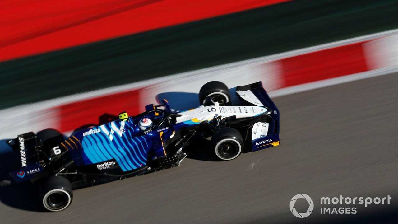 Nicholas Latifi at Russian GP 2021