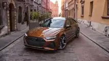 Audi RS6 Avant in Ipanema Brown
