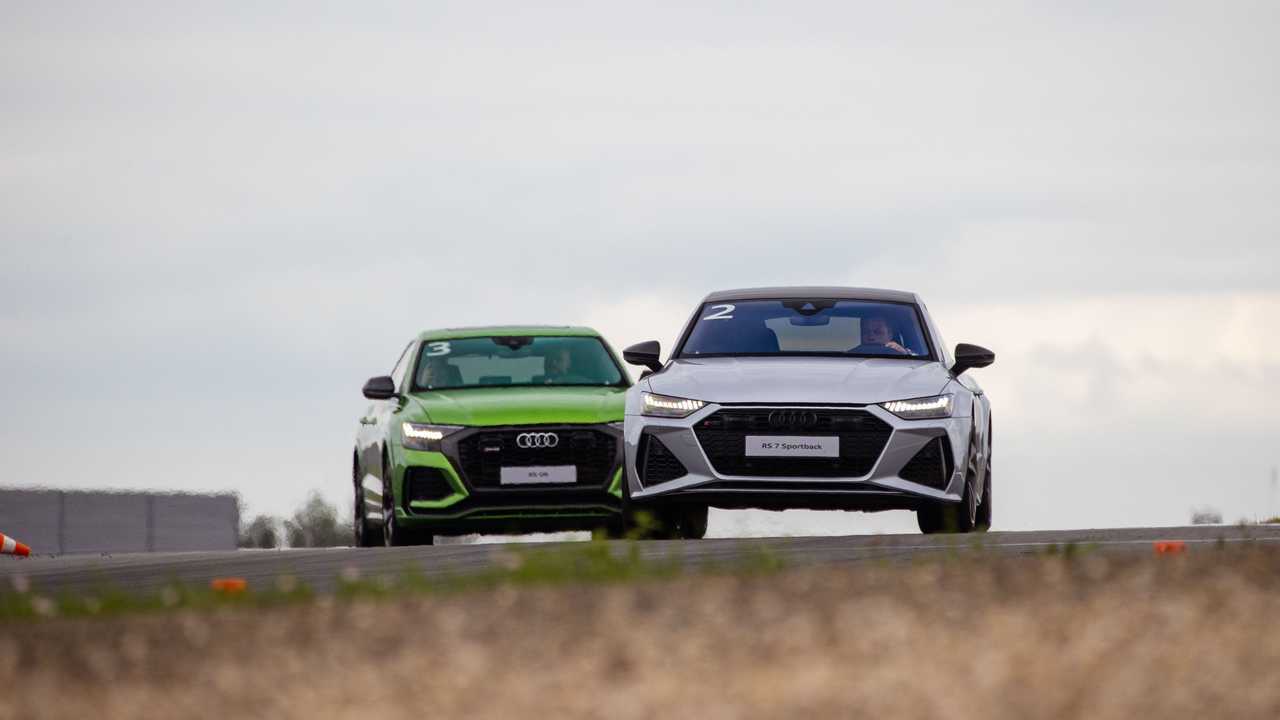 Audi RS 7 Sportback на треке Moscow Raceway