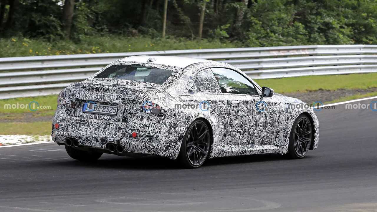 Nouvelle photo espion BMW M2 2023 (au Nurburgring)