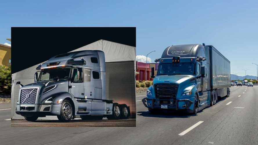 Guida autonoma, Daimler e Volvo Trucks avanti separatamente