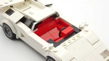 Lamborghini Countach Lego MOC oleh barneius