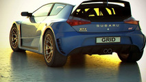 Subaru WRX STI artist 3D rendering