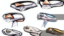 TVR Artemis concept car sketches