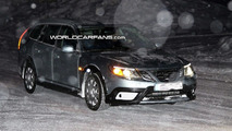 Saab 9-3X spy photos
