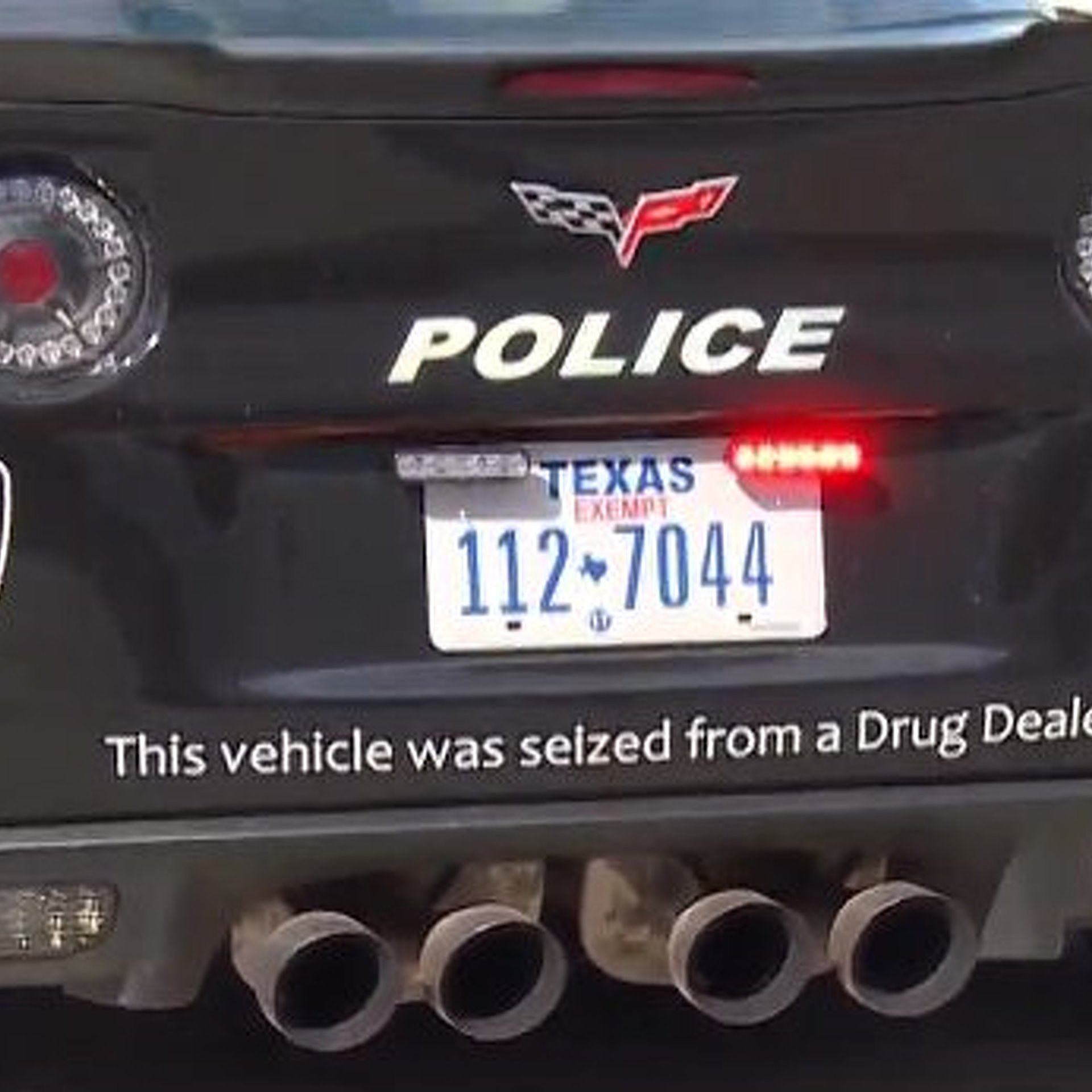 Texas Police Department Adds Corvette Z06 to Its Fleet