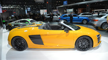 2017 Audi R8 V10 Spyder live in New York