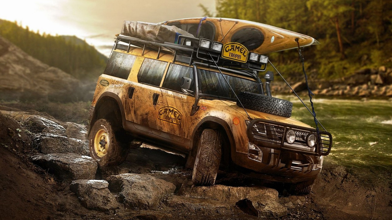 2019 Land Rover Defender Rendered For Various Tasks