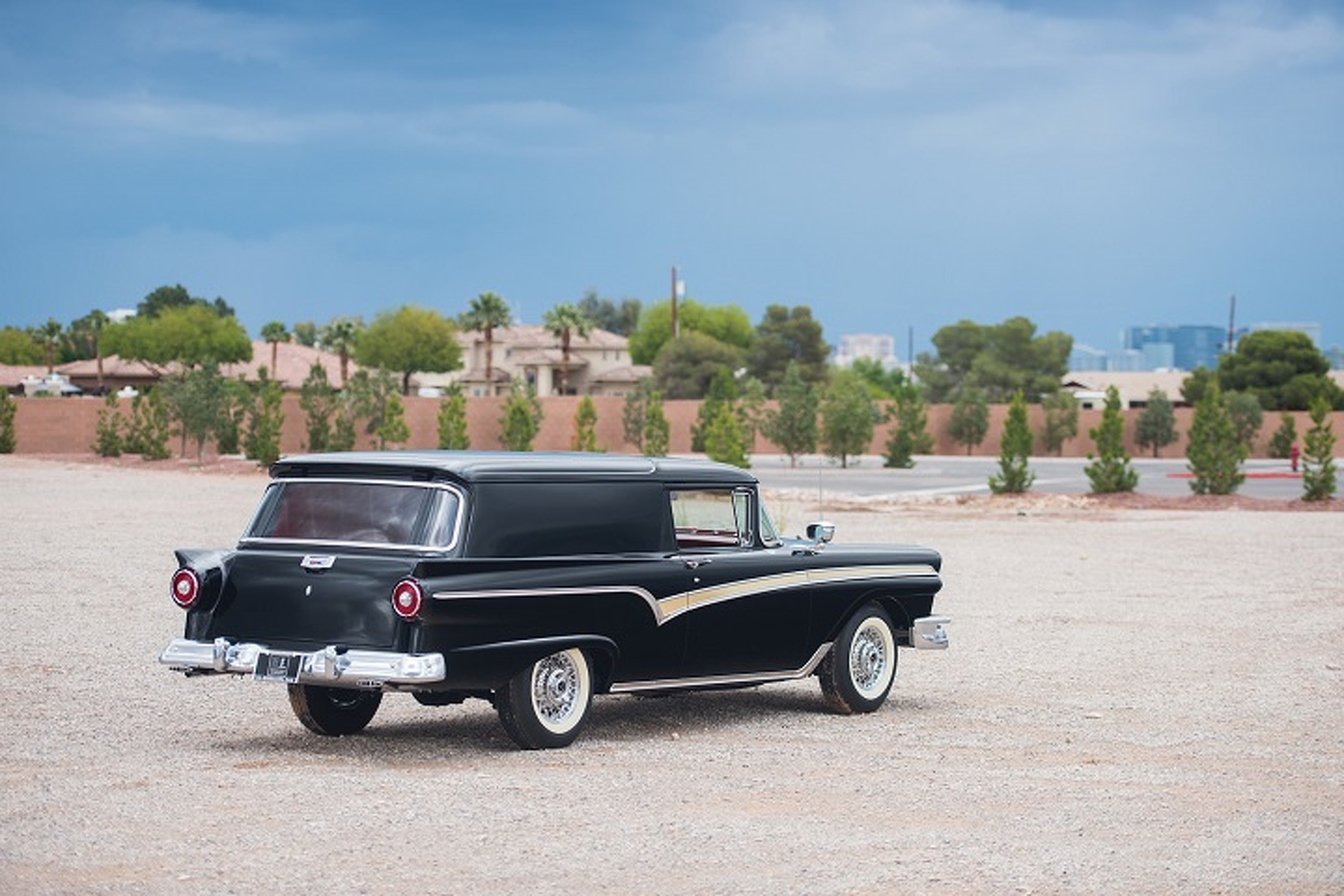 1957 Ford Courier Sedan Heads to Auction With a Little Junk in the Trunk