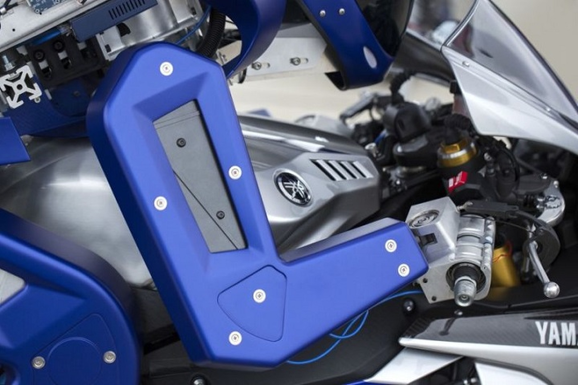 Watch Yamaha's Motorcycle-Riding Robot in Action