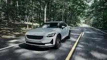 2021 Polestar 2 action quart avant