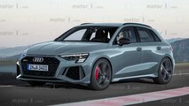 Audi RS 3 Sportback Exclusive Motor1 Renderings