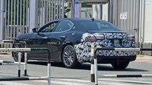 2021 Maserati Ghibli facelift spy photo