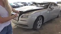 Scrapyard in Dubai