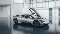 Gordon Murray Automotive T.50 Dreiviertel-Tür vorne