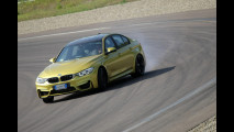 BMW M3, la prova