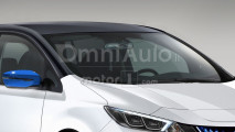 Nuova Nissan Leaf, il rendering