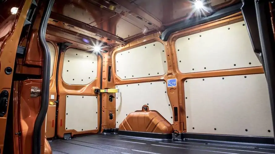 ford transit custom weight