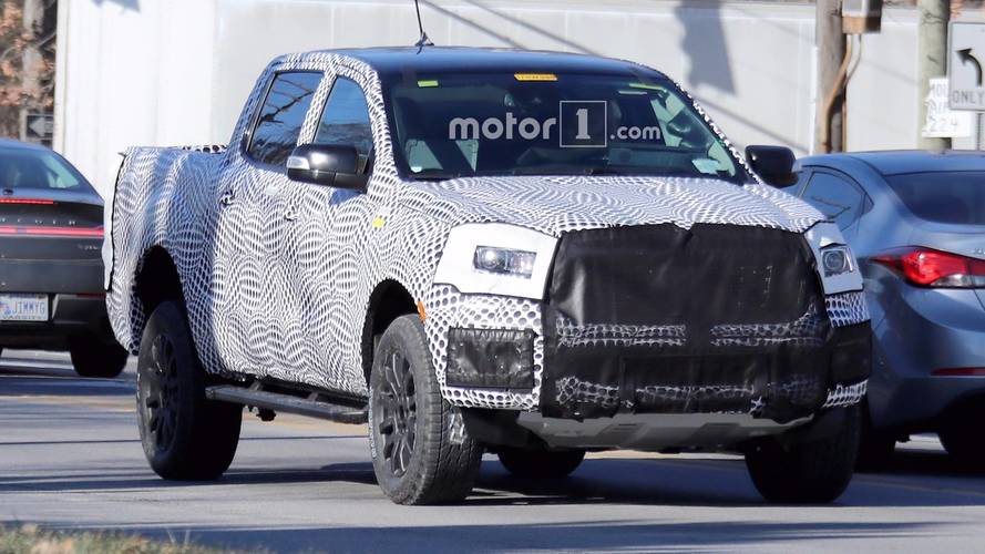 2019 Ford Ranger FX4 Spy Photos