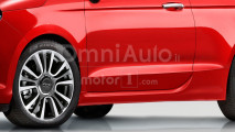 Nuova Fiat 500 2019, il rendering