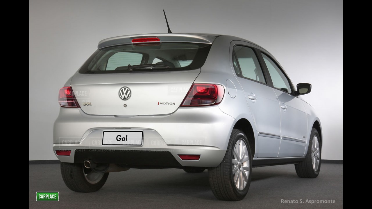 Novo Gol 2013: Projeções exclusivas do novo visual e da versão 3 portas