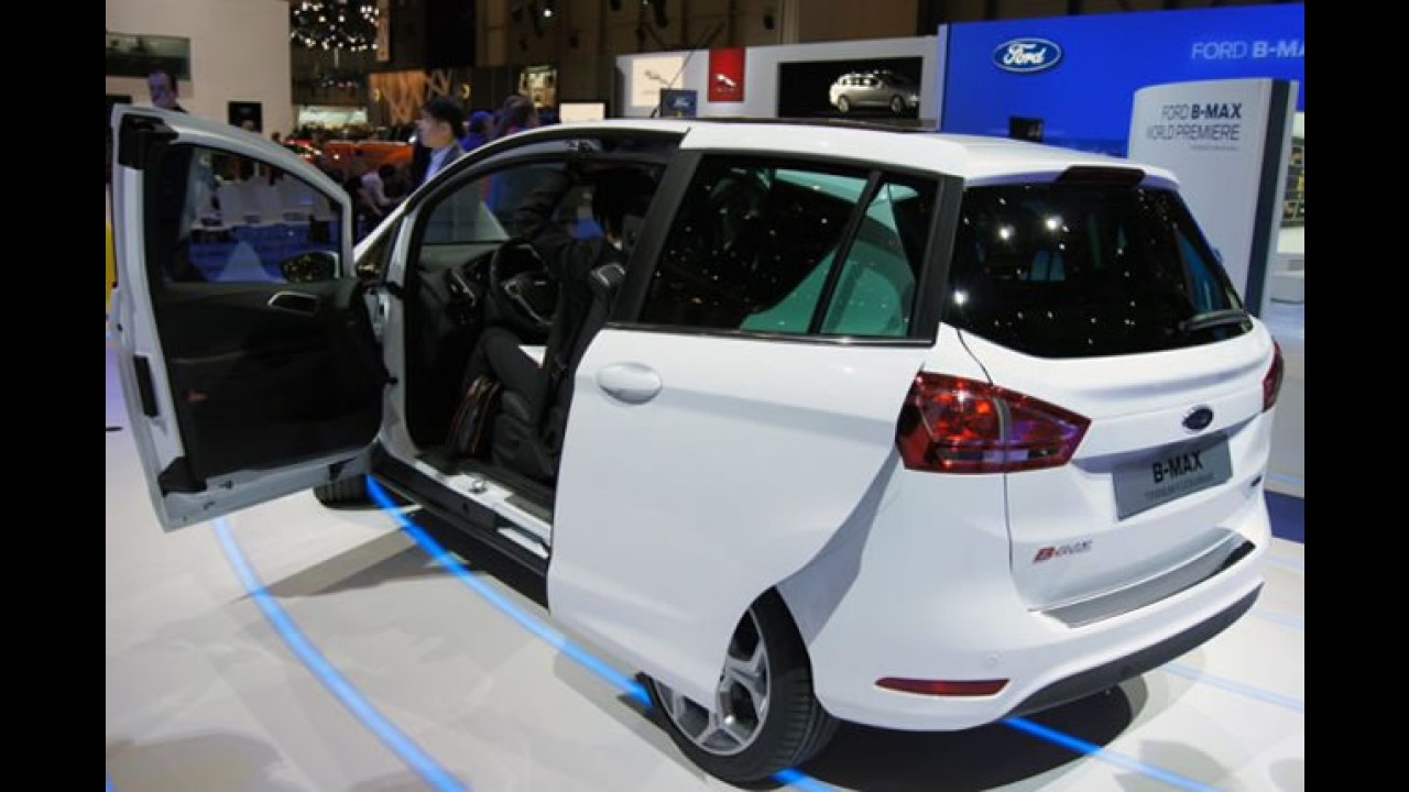 Salão de Genebra: Novo Ford B-Max é lançado oficialmente
