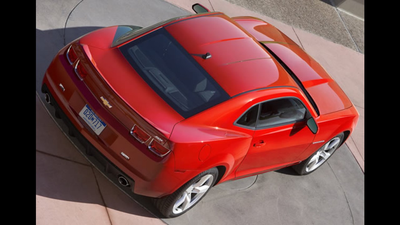 Camaro SS terá transmissão sequencial - automática de seis velocidades no Brasil