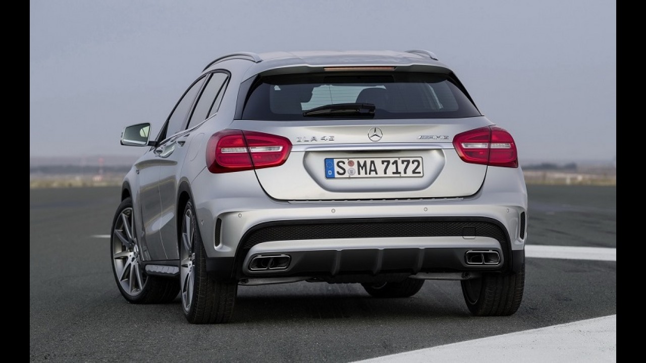 Mercedes GLA 45 AMG é revelado antes de Detroit; SUV vai de 0 a 100 km/h em 4,8 s