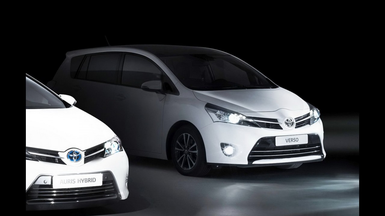 Toyota apresentará novo Auris Tourer e reestilização do Verso no Salão de Paris