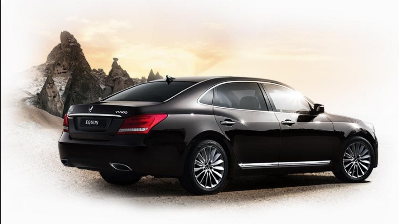Hyundai Equus chega à linha 2013 na Coreia do Sul com visual atualizado