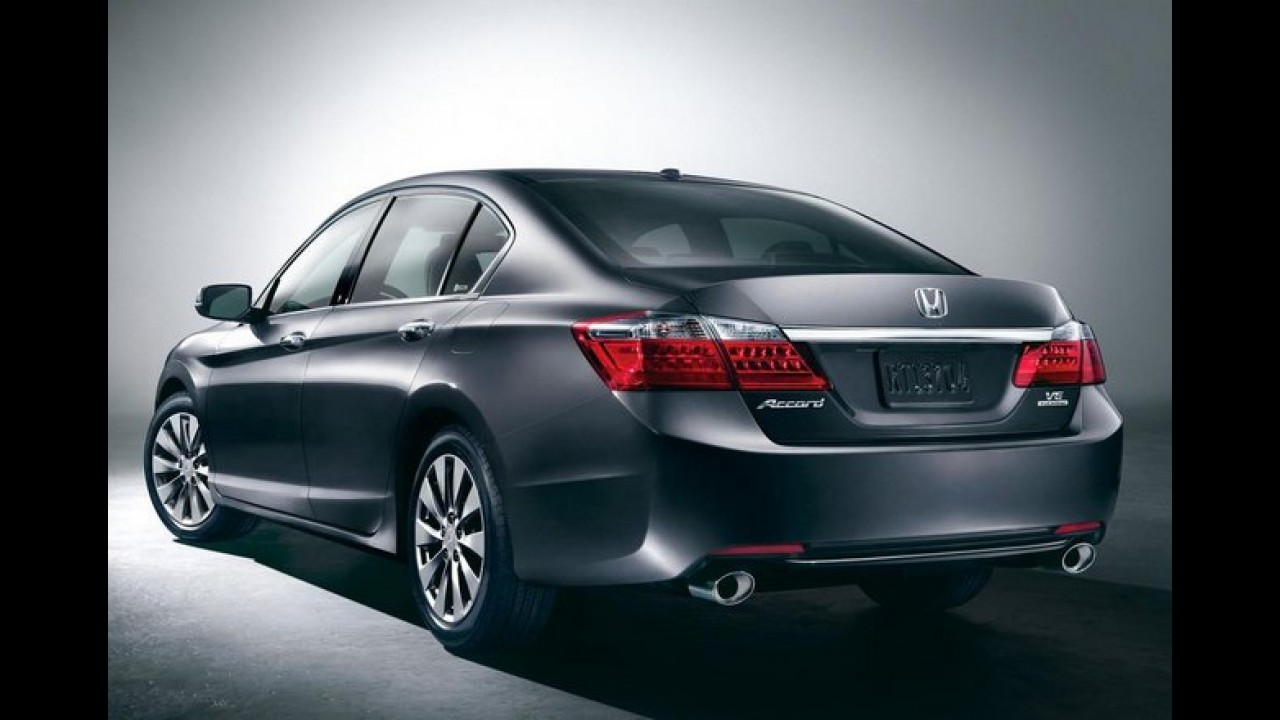 Honda Accord 2013 é revelado oficialmente