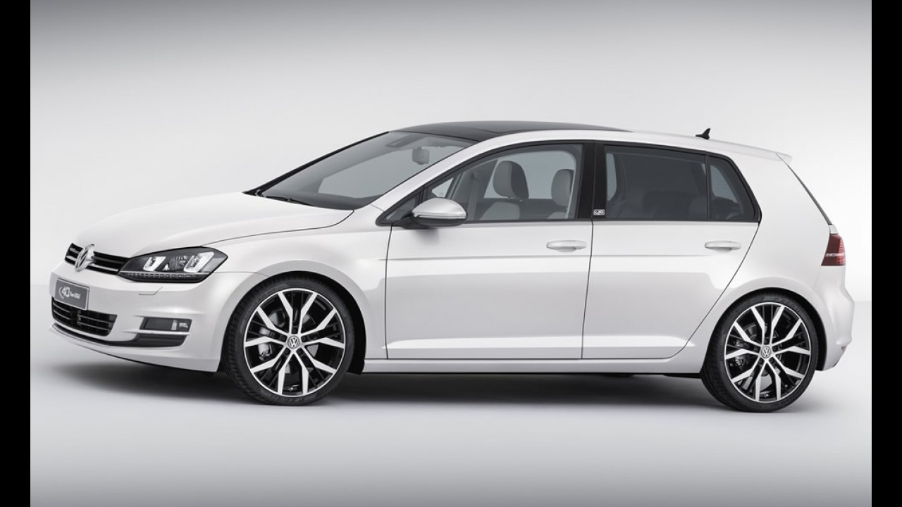 Luxuoso VW Golf Edition Concept celebra 40 anos do modelo
