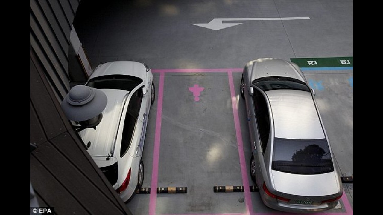 Só para mulheres: Coreia do Sul implanta vagas de estacionamento exclusivas