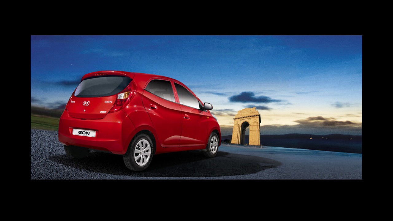 Hyundai revela primeiras imagens de novo modelo de baixo custo Eon na Índia