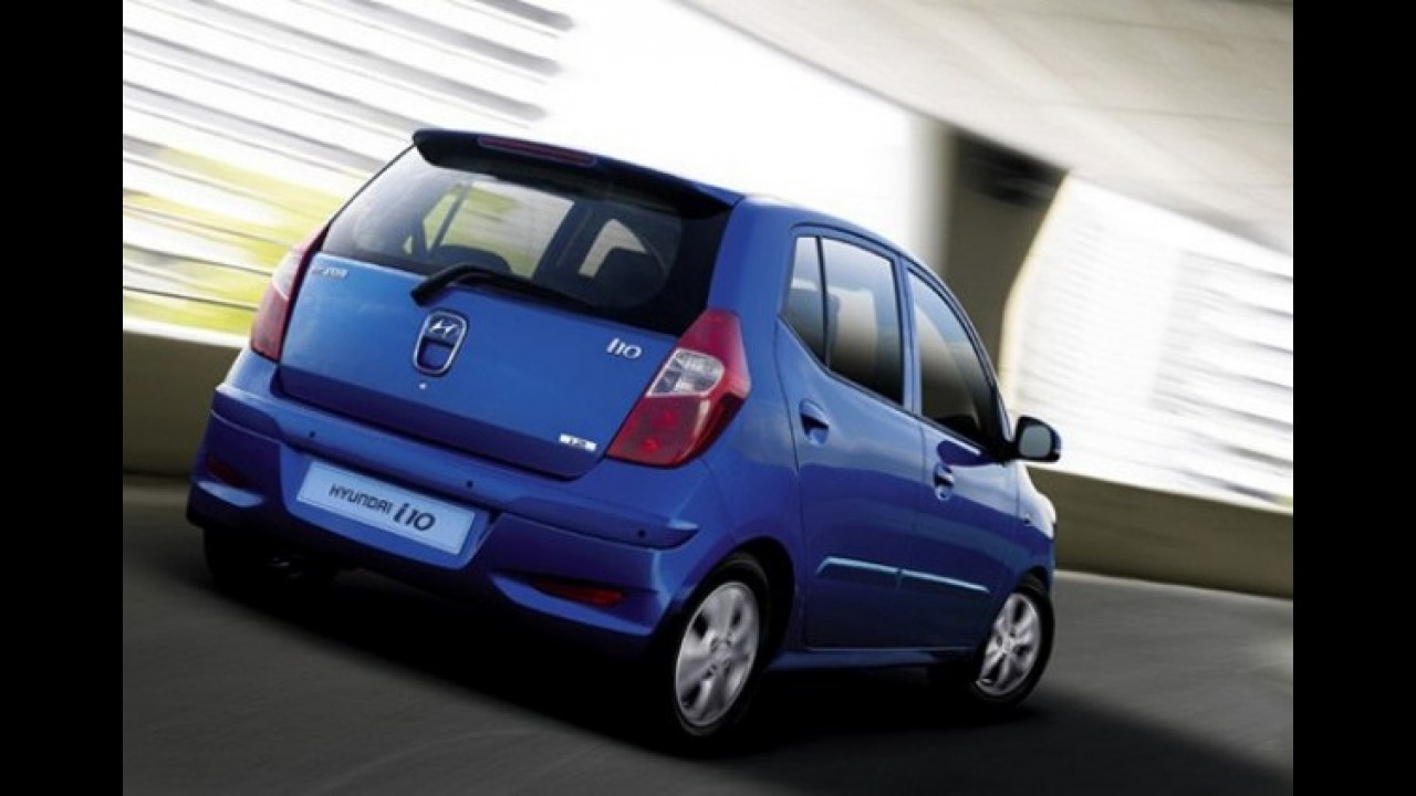 Hyundai i10 renovado chegará na Argentina em março