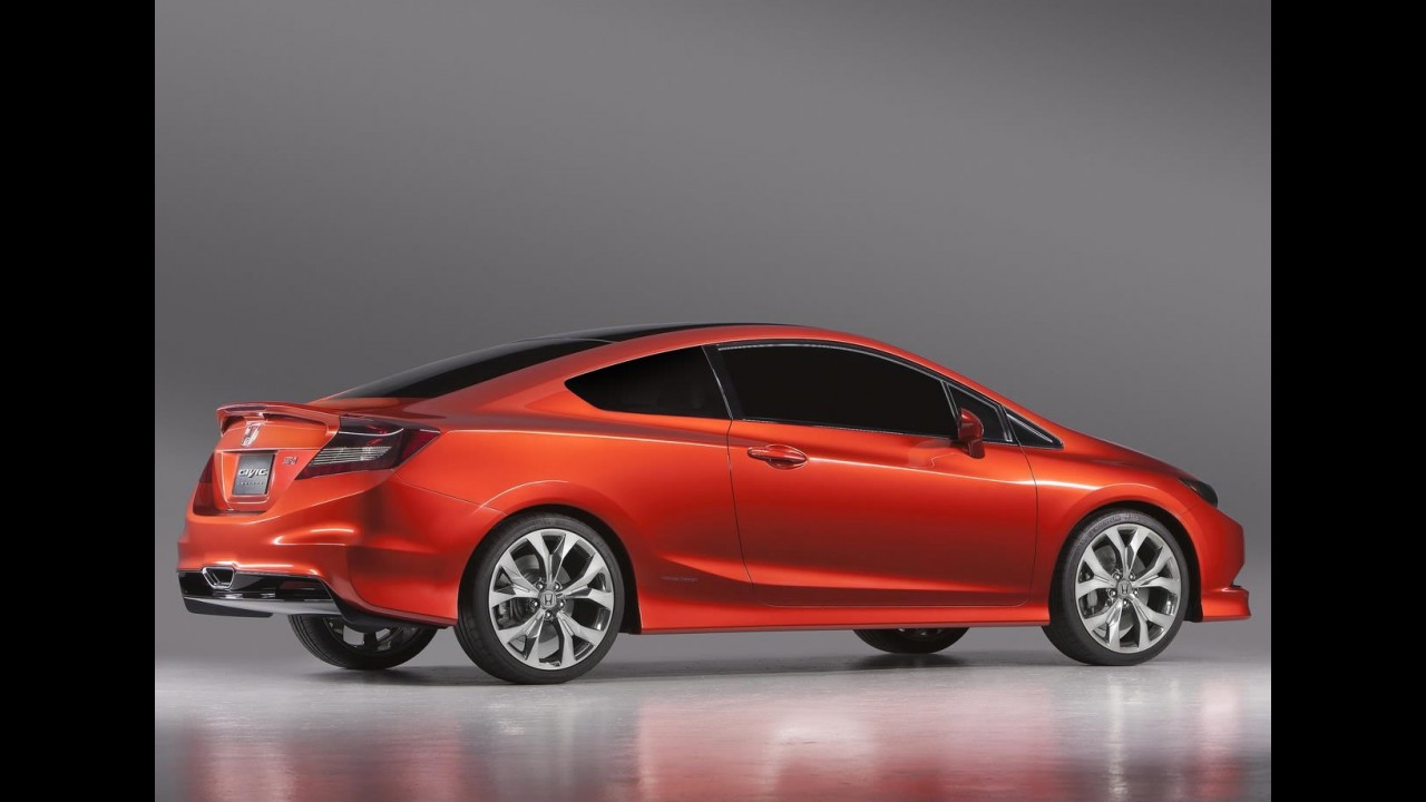 Novo Honda Civic 2012 é apresentado em Detroit disfarçado de conceito - Veja fotos