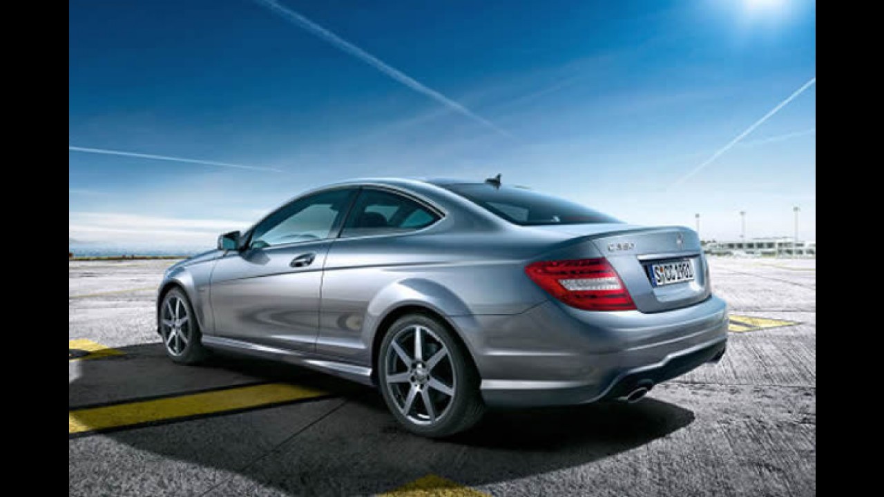 Primeiras imagens oficiais da nova Mercedes Classe C Coupé