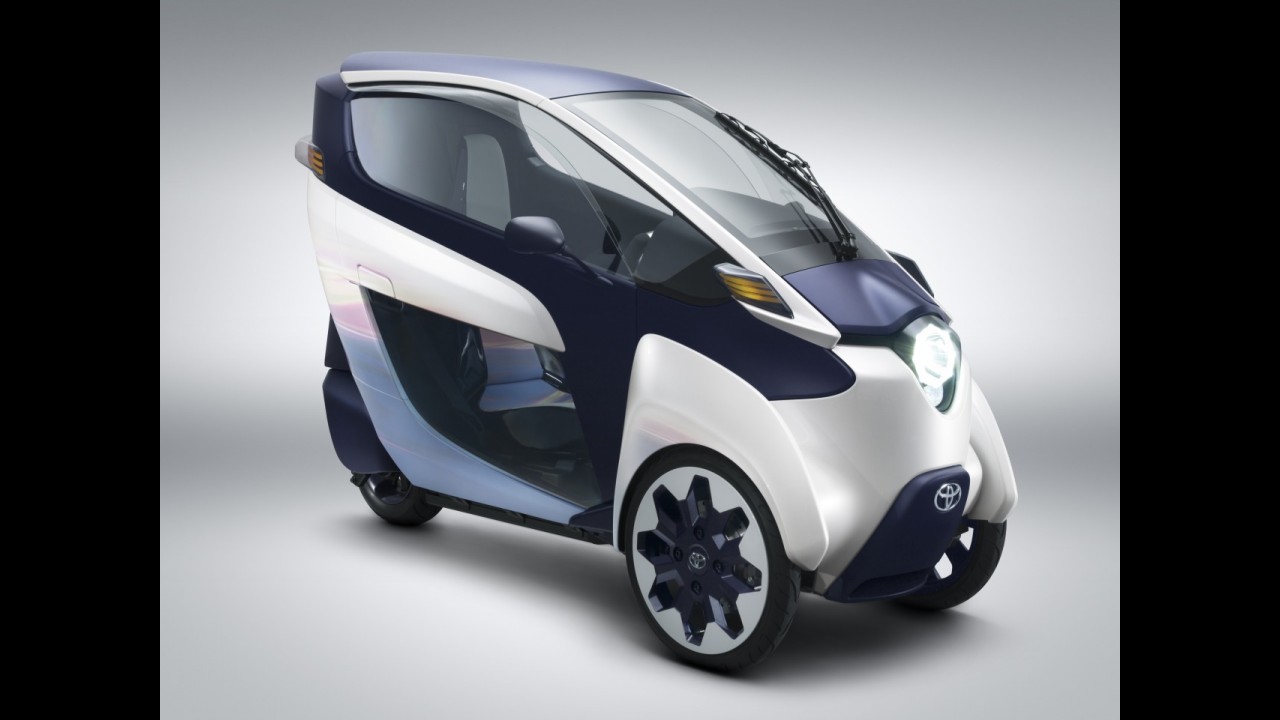 Toyota i-Road Concept é resposta japonesa ao Renault Twizy