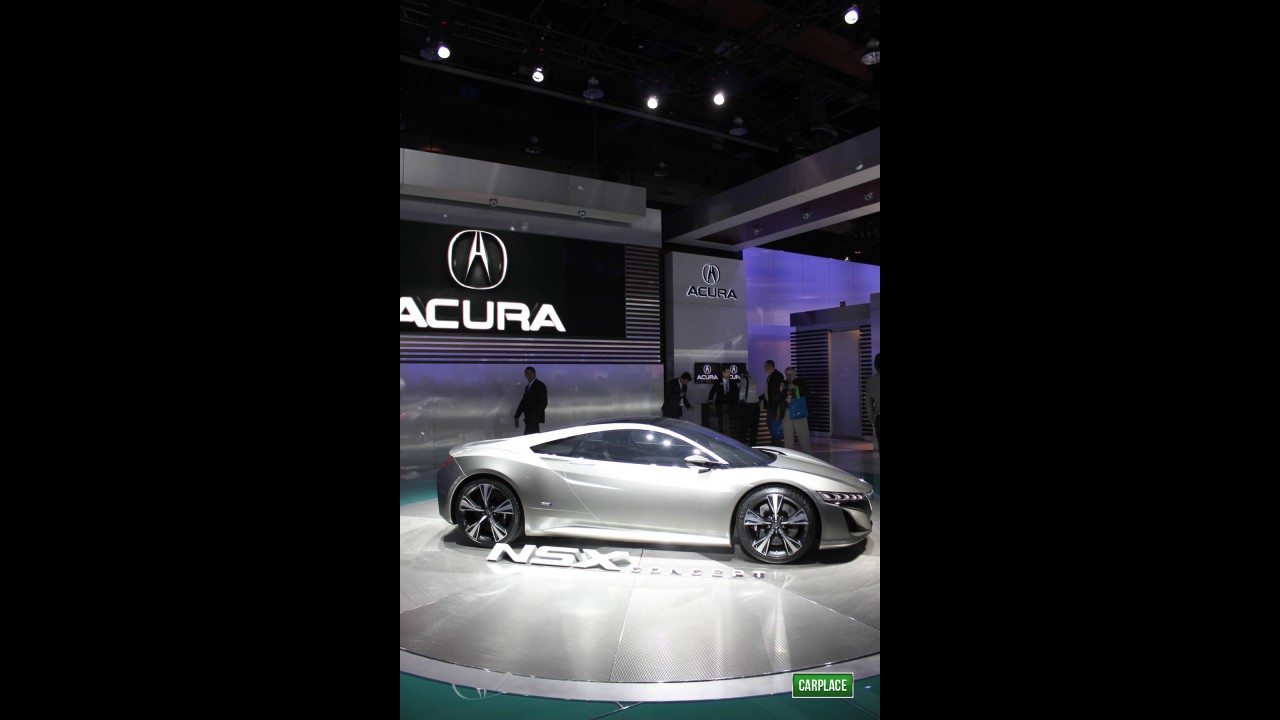 Direto de Detroit: Acura NSX Concept antecipa nova geração do esportivo japonês