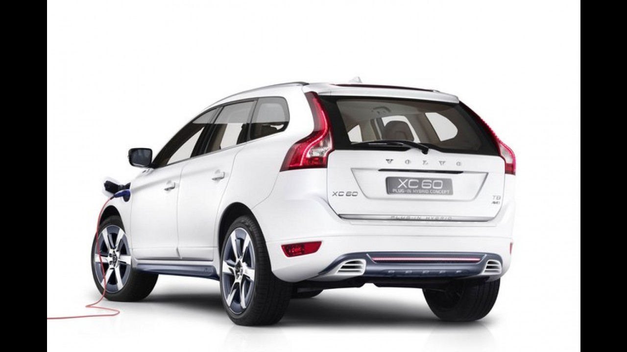 Híbrido: Volvo XC60 Hybrid Plug-in Concept será apresentado no Salão de Detroit