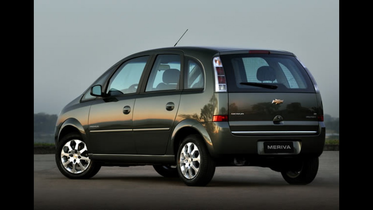 Chevrolet: Meriva e Zafira ganharão série especial Collection para marcar fim de produção