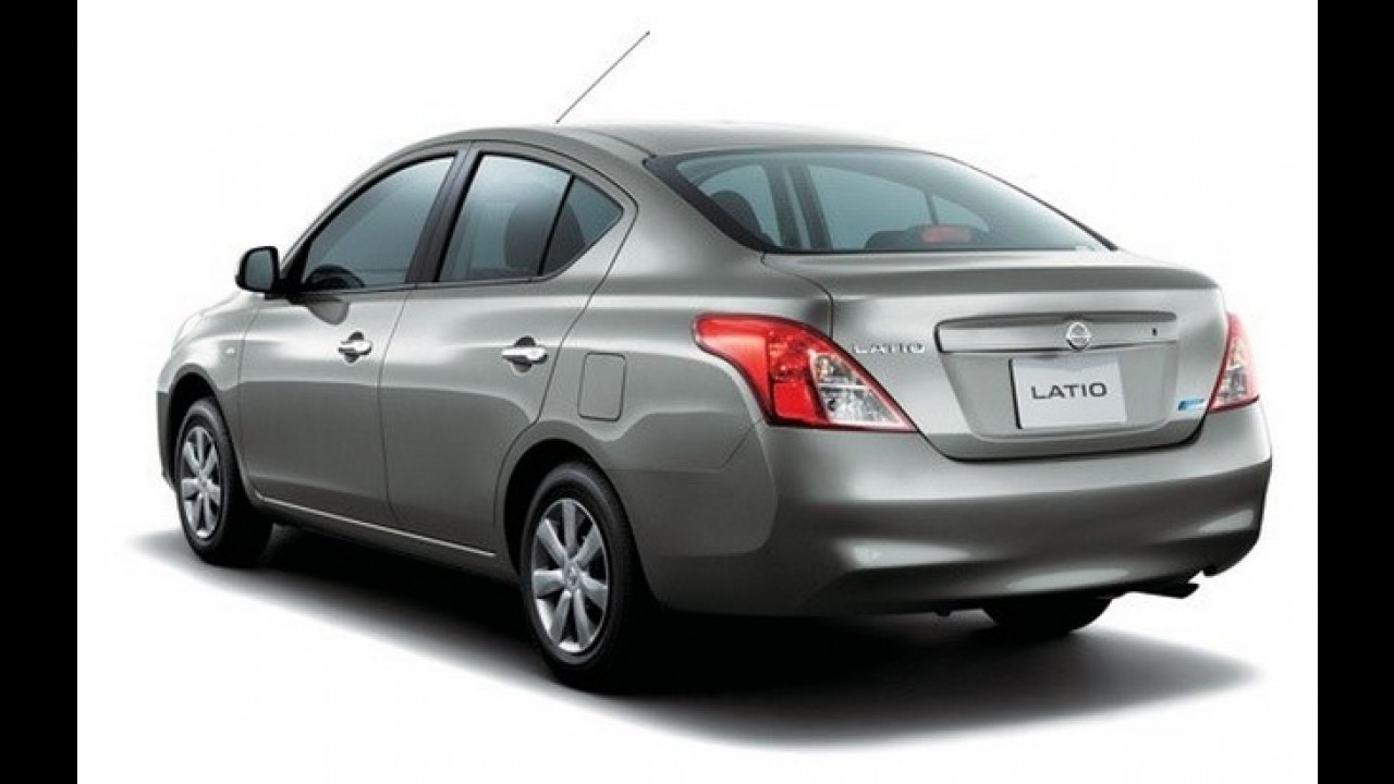 Nissan Versa é lançado como Latio no Japão