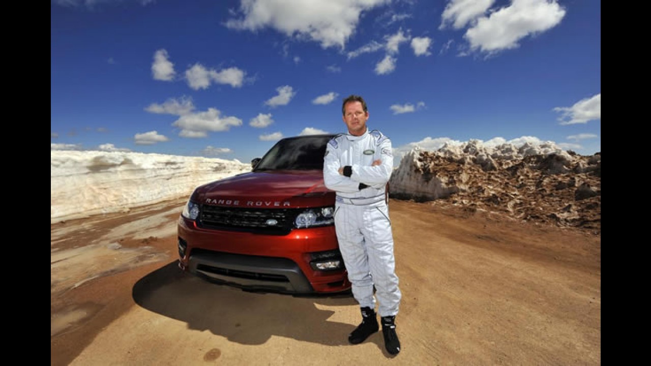 Novo Range Rover Sport bate recorde em Pikes Peak