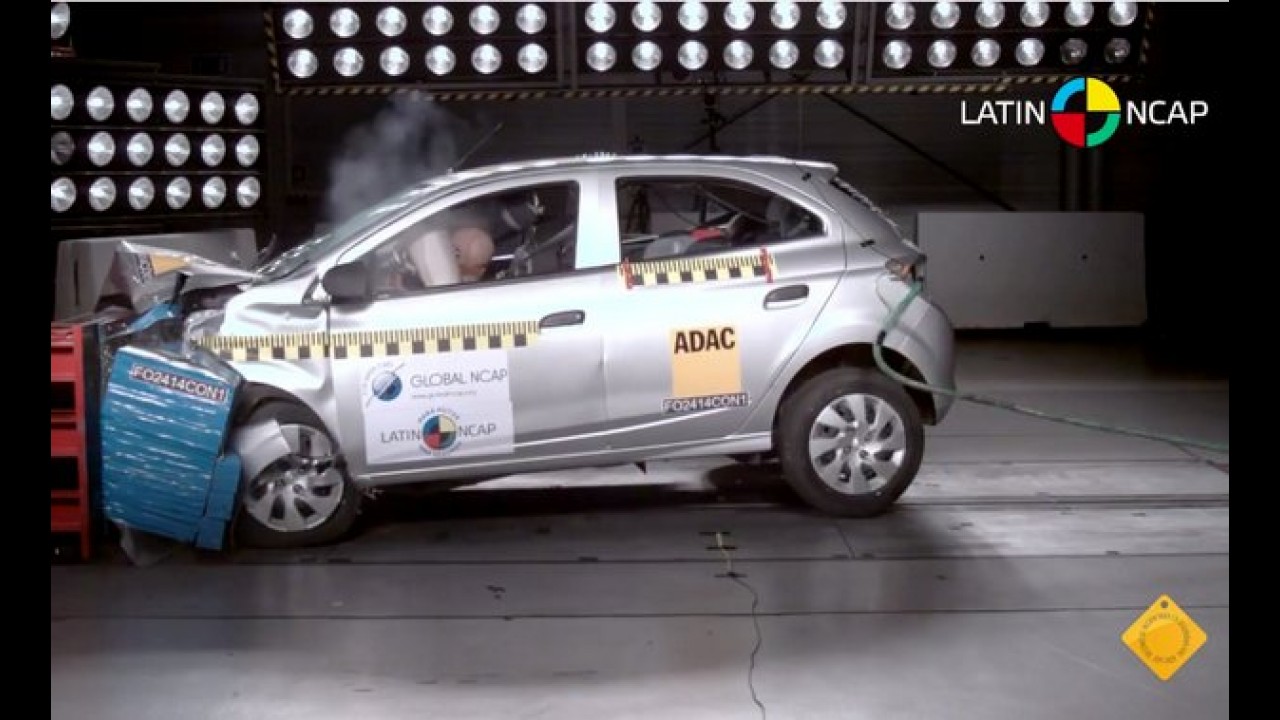 Latin NCAP: Lifan 320 dá vexame com "zero estrela" e Onix repete 3 estrelas