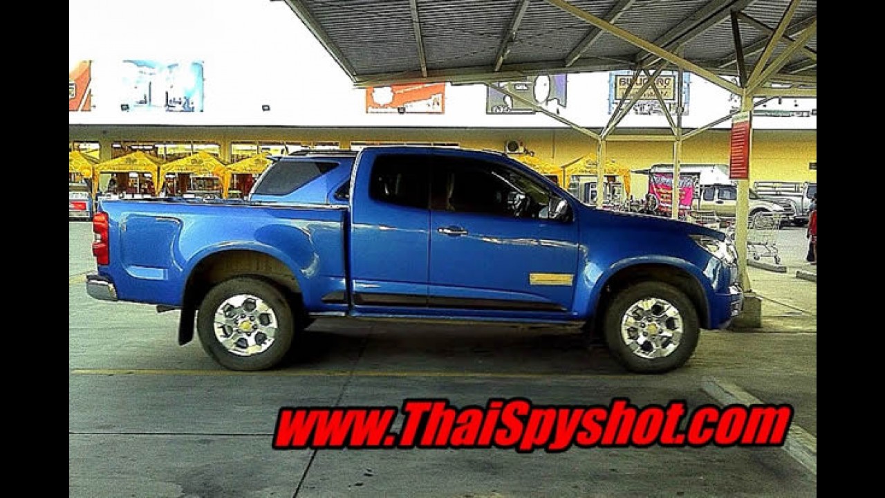 Segredo revelado: Nova Chevrolet S10 / Colorado 2013 é flagrada na Tailândia